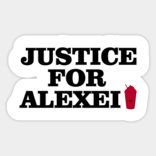 Justice for Alexei Sticker